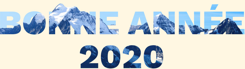 Bonne année 2020 !